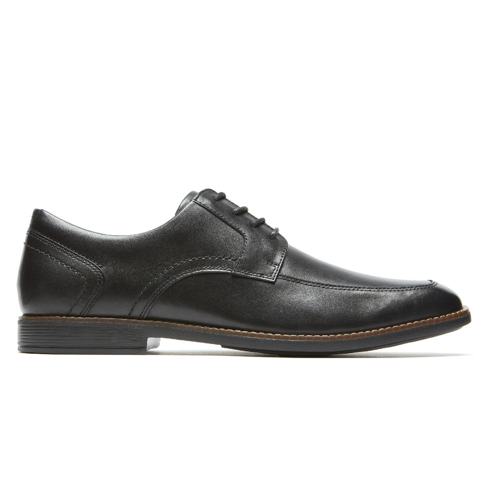 Rockport Oxfords Herre Svart - Braylon Apron Toe - JKCN36790